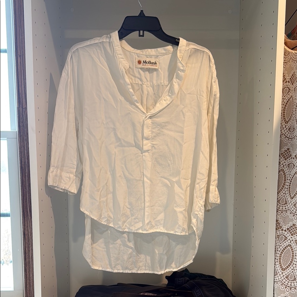 Mollusk White Women's Top